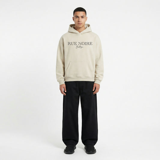 Rue Noire – Boutique White Hoodie