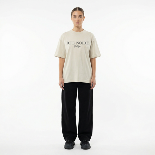 Rue Noire – Boutique White Tee